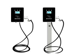 Chargeur rapide portable pour véhicule électrique 16A 3.5kW AC Type 2 Type 1 GBT, câble de charge domestique avec boîtier de commande et télécommande - Product Image 1