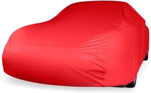 定制设计超柔软透气聚酯防水车罩 99% 防紫外线 防尘 室内使用 2 年保修 - Product Image 5