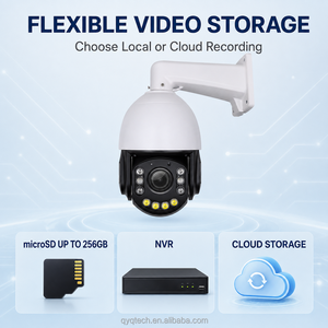 Cámara PTZ de 4.5 Pulgadas POE 4K/8MP con Visión Nocturna a Todo Color, IP66 Impermeable, Seguimiento Humano por IA, Detección de Vehículos, Audio Bidireccional, <span class=keywords><strong>ICSee</strong></span> - Product Image 6