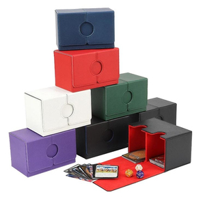 กล่องใส่การ์ดหนัง PU YY ขนาด 4x3 นิ้ว หนา 30 มม. สำหรับนักสะสม - Product Image 1