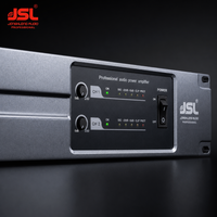 Amplificateur de puissance classe D 2x1500W 2x2300W 1x4500W 2U Pro Audio Amp Damping 1000 SNR 109dB pour système de sonorisation PA en direct