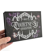 Boîte cadeau en papier recyclable écologique personnalisée de haute qualité avec gaufrage pour ensembles de maquillage, collections cosmétiques, beauté de luxe