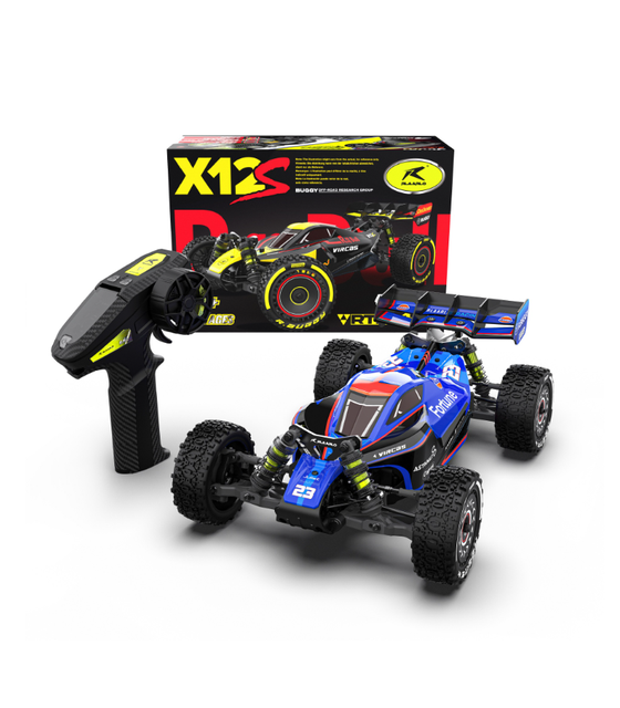 1/12 Brushless RLAARLO X12S RC Car 4WD RTR 90KM/H High Speed Car 3S Metal Chassis Off Road Remote Control Car for Gift