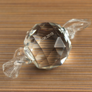 Vaso de cristal personalizado <span class=keywords><strong>para</strong></span> Baby Shower, regalo de boda <span class=keywords><strong>para</strong></span> invitados - Product Image 4