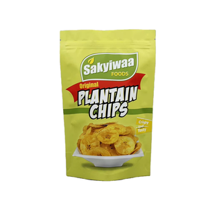 לוגו מותאם אישית לעמוד חטיף מזון אחסון mylar mylar ziplock מטע אריזת שבבי בננה - Product Image 5