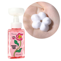Savon pour les mains nourrissant pour enfants avec des bulles de fleurs pour le nettoyage des mains