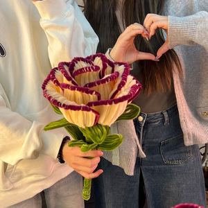 Mothers Day Diy Giant Retro Rose Twisted <b>Stick</b> Material Pack Eternal Flower Gift For Girlfriend Festival - Product Image 4