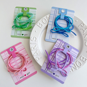 ชุดยางรัดผมเด็กผู้หญิงแบบไม่ทำลายผมสีสันสดใสไล่ระดับสี - Product Image 1