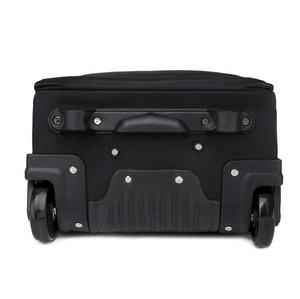 Large Capacity 19inch Fashion <b>Waterproof</b> Boarding Luggage Trolley Oxford Zipper Double Shoulder <b>School</b> <b>Backpack</b> Geometric Design - Product Image 2