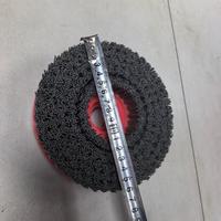 Brosses de débavurage en nylon abrasif haute densité 160 mm de qualité industrielle et DIY, certifiées ISO9001 pour la finition des métaux en aluminium