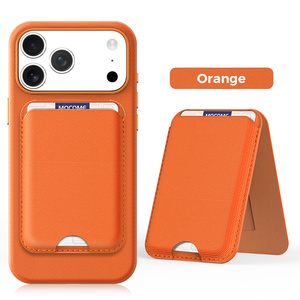 Funda para iPhone 18 Pro Max con Carga Inalámbrica, Tarjetero Magnético, Soporte y Cartera de Cuero Sintético para Modelos 17, 16, 15, 14, 13 y 12 - Product Image 1