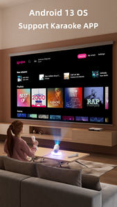 Proyector YT900 de Alta Definición 1080P para Uso Doméstico, Compatible con Teléfonos Móviles Android, <span class=keywords><strong>Mini</strong></span> Proyector Portátil CRT - Product Image 6