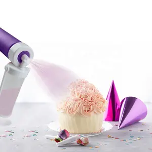 Pulvérisateur de pâtisserie multi-usages, pinceau manuel pour décoration de gâteau en couleur