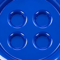 Boîte en fer blanc personnalisée en forme de bouton, étui de rangement portable en métal pour bonbons, bijoux et emballage cadeau