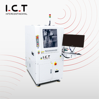 Machine de découpe et de fraisage laser pour circuits imprimés ICT50, séparateur de circuits imprimés, vision, prix d'usine