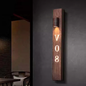 2025 חדש dסמל בית מלון חדר סימן רטרו דלת מספר חדר מלון אין מפריע לנו מגמות קלאסי - Product Image 4