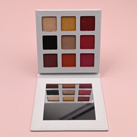 Palette de fards à paupières en carton non marquée, haute pigmentation, personnalisable, vente en gros