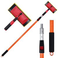 Aluminum Alloy Telescopic Pole Sanding Pad Flip Lock Angle Adjustment for Wall Ceiling Putty Sanding Custom Branding