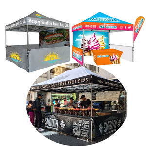 Tente de désert pliante de gazebo commercial d'usine de soleil pour le marché 3x6 avec la paroi latérale pour des tentes d'exposition commerciale de marché - Product Image 6