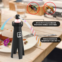 Sjz Top Sale Usb Keuken Restaurant Automatisch Drosophila Drive Away Fly Fan Opknoping Fruit Vliegen Vlieg Fan