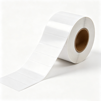 Étiquettes personnalisées Haoxuan en PP blanc, autocollants adhésifs en film brillant imperméable, impression durable pour l'emballage des produits