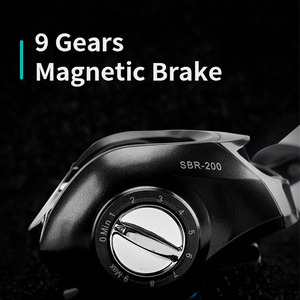 بكرة صيد معدنية عالية الجودة, بكرة صيد عالية الجودة عجلة قطرة الماء Baitcast عرض ساخن مقاومة الجملة عجلة صيد معدنية بكرات صيد البحر - Product Image 3