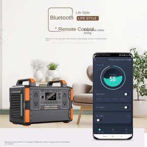 สถานีแบตเตอรี่แบบพกพา1000W ระบบอินเวอร์เตอร์พลังงานแสงอาทิตย์เครื่องกำเนิดไฟฟ้าสถานีจัดเก็บพลังงานแบตเตอรี่ที่บ้าน - Product Image 5