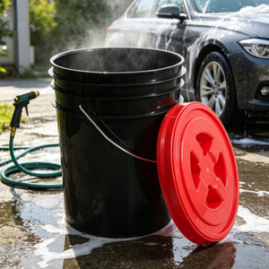 PP food-grade material 20KG storage <b>bucket</b> Outdoor household cleaning <b>bucket</b> 20L car washing <b>bucket</b> - Product Image 1