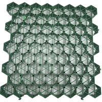Grille d'herbe Paver Parking Gravier Pavé Grille Plastique Gazon Grille Pavés
