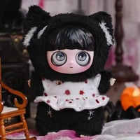 Authentique K.daydream Kiki Little Key Pendentif en peluche Elfe de nuit style gothique, objet de collection tendance en ABS de 14 cm, Boîte mystère, Cadeau d'anniversaire