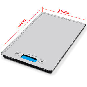 बड़े आकार का 17 किलो डिजिटल स्केल घरेलू रसोई घर का आकार - Product Image 6
