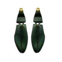 Chaussure en bois peinte par bleu de haute catégorie avec le ressort réglable pour les chaussures en cuir
