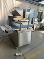 Machine à remplir les gâteaux et les cupcakes à deux couleurs avec deux trémies, pour gâteaux ours, 2 couleurs