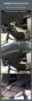 Plaque de protection inférieure pour voiture BYD Yuan UP 2025, plaque de protection de châssis 2025 ATTO 03, vente en gros fabricant
