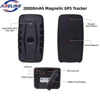 Traceur GPS sans fil magnétique 4G portable, batterie longue durée 20000mAh, dispositif antivol pour véhicule avec visualisation du localisateur PC, modèle Gf07