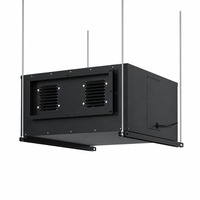 Nouveau déshumidificateur commercial intelligent électrique 240L à montage au plafond, à conduits, haute efficacité, avec affichage numérique pour serres et évacuation de l'eau