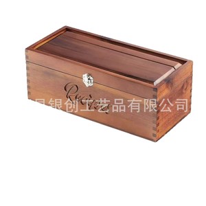Wooden Recipe <b>Box</b> With Dividers And Cards For <b>Kitchen</b> <b>Storage</b> And Organization - Product Image 5