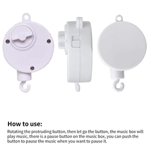 Supporto per Campanello Mobile da Culla da 23 Pollici, Braccio Regolabile per Culla con Carillon - Product Image 3