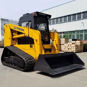 Tosh Fabriek Cos Dieselmotor Of Gas Skid Stuur Lader Mini Skid Stuur Kleine Yanmar Motor Skid Loader