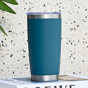 Wholesale BPA Free Stainless Steel Tumbler 20oz Vacuum Insulated Travel <b>Coffee</b> Mug for Daily Use - Product Image 1