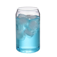 Commercio all'ingrosso personalizzato 12oz 16oz craft diverse dimensioni bere bicchiere di birra tazze di birra come lattine di birra con coperchio di bambù