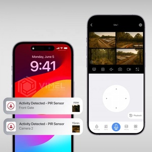Set Kamera Router Nirkabel Tenaga Surya 4CH 16MP Luar Ruangan Baru 2026, Stasiun Basis Nirkabel 4G, Pengoperasian Mudah, Kamera PTZ SOLAR - Product Image 5