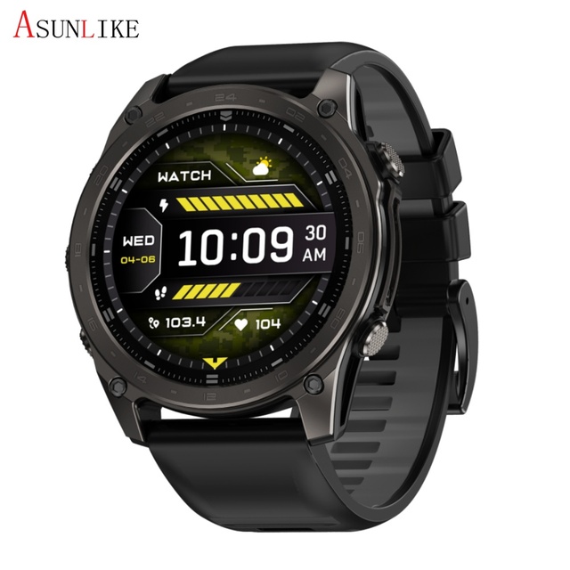 T8 PRO Hot Sale Sport Smart Watch for Men Outdoor Flashlight BT Calling 1.43inches AMOLED Screen Heart Rate Monitoring