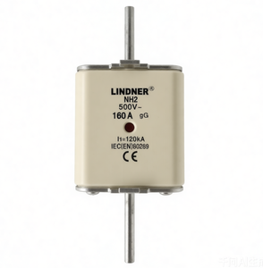 Lien fusible en céramique cuivre <span class=keywords><strong>LINDER</strong></span> NH2 avec capacité de coupure de 120 kA et certification CE 125A-400A - Product Image 1