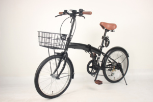 Bicicleta Plegable de 6 Velocidades y 20 Pulgadas con Freno de Disco y Cuadro de Acero al Carbono, Llanta de Aleación de Aluminio - Product Image 3