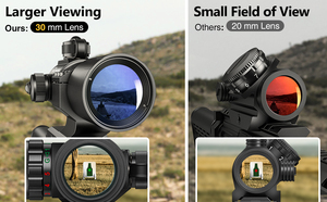 Cvlife foxspook không thấm nước chiến thuật màu đỏ màu xanh lá cây Laser Dot Sight vật liệu kim loại săn bắn phụ kiện phong cách quân sự phạm vi - Product Image 5