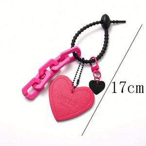 Fashional PU Leather with Pendant Heart Shape Wholesale <b>Keychain</b> Keyring with <b>Personal</b> Design - Product Image 6