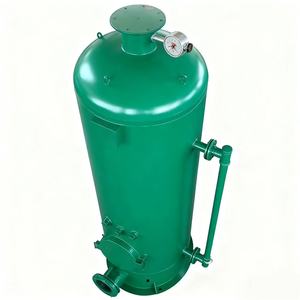 Chaudière industrielle verticale à tubes de fumée, à circulation naturelle, au charbon, pour eau chaude, max. Chauffage rapide 1,25 MPa - Product Image 2