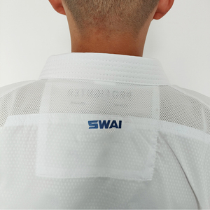 Uniforme de Karate Kimono Personalizado <span class=keywords><strong>Smai</strong></span> Aprobado por la WKF con Logo para Niños Equipo de Entrenamiento Material NBR - Product Image 1