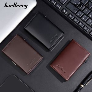 Baellerry Men's Card Holder 6 Inch <b>RFID</b> Protection Credit Card <b>Wallet</b> Black - Product Image 2